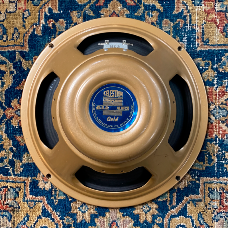 GOLD ALNICO 2X12 CELESTION